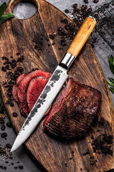 Forged Olive - nôž Santoku 14 cm