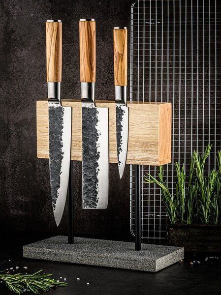 Forged Olive - nôž Santoku 14 cm