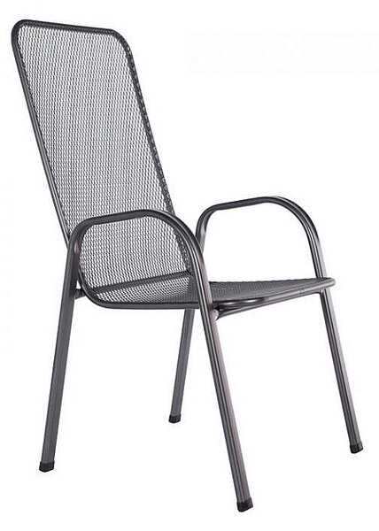 DEOKORK Záhradná kovová zostava SANDRA 1+6 stůl 160x95 cm (CT311)