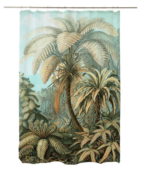 Sprchový záves 175x180 cm Vintage Palm - Madre Selva