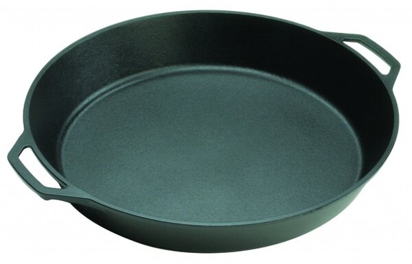Liatinová panvica Lodge 43 cm s dvoma madlami