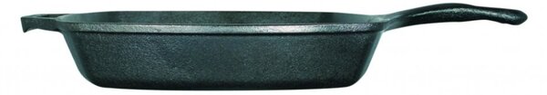 Štvorcová liatinová panvica Lodge 26 cm