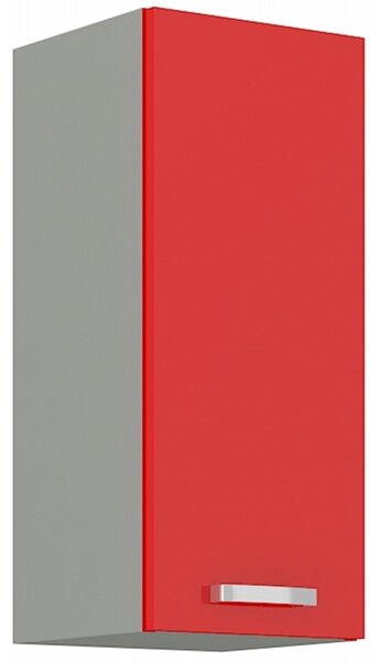 Samostatná kuchynská skrinka 30 x 72 cm 04 - HULK - Červená lesklá