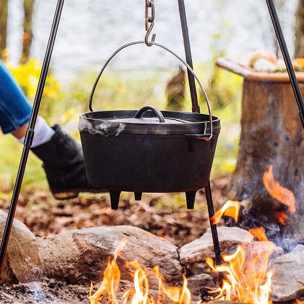 Liatinový hrniec Lodge Dutch Oven 3,8 l s poklicou
