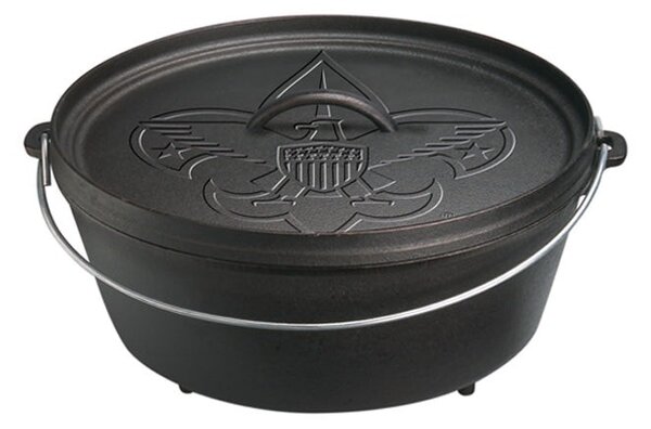 Liatinový hrniec Lodge Scout Dutch Oven 5,6 l s poklicou