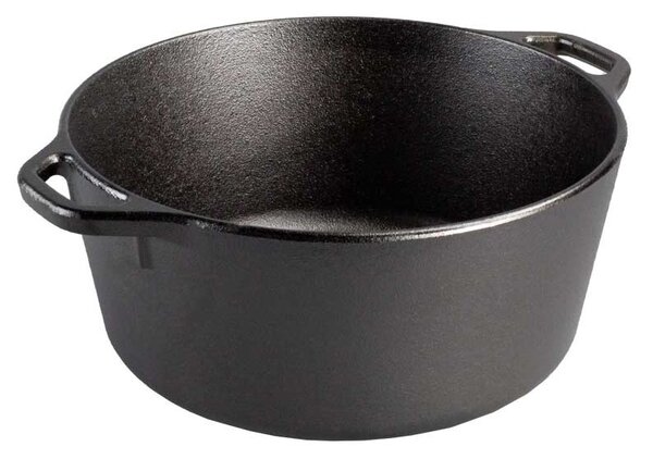 Liatinový combo hrniec Double Dutch Oven Lodge 4,7 l