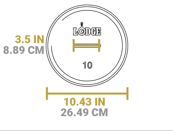 Liatinový hrniec Lodge Dutch Oven 3,8 l s poklicou