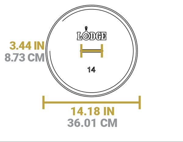 Liatinový hrniec Lodge Dutch Oven 9,4 l s poklicou