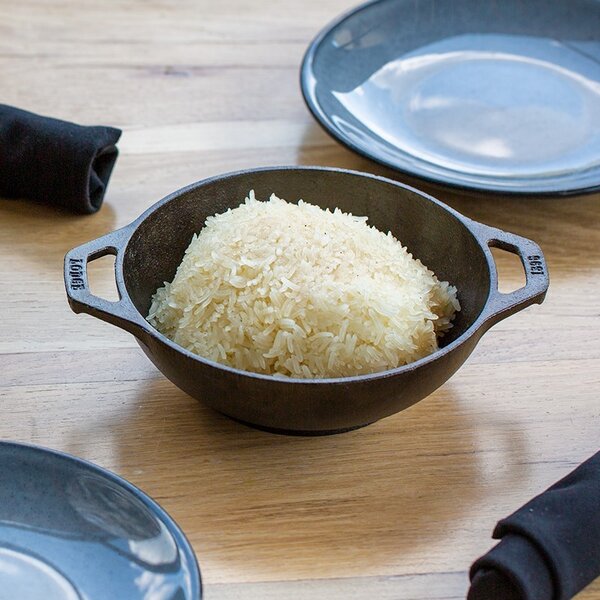 Mini liatinový Wok Lodge 23 cm