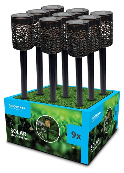 Modee solárne svietidlo GS026 zapichovacie 36cm 1ks