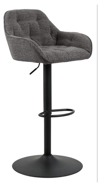 Tmavosivé otočné barové stoličky v súprave 2 ks 109 cm Brooke – Actona