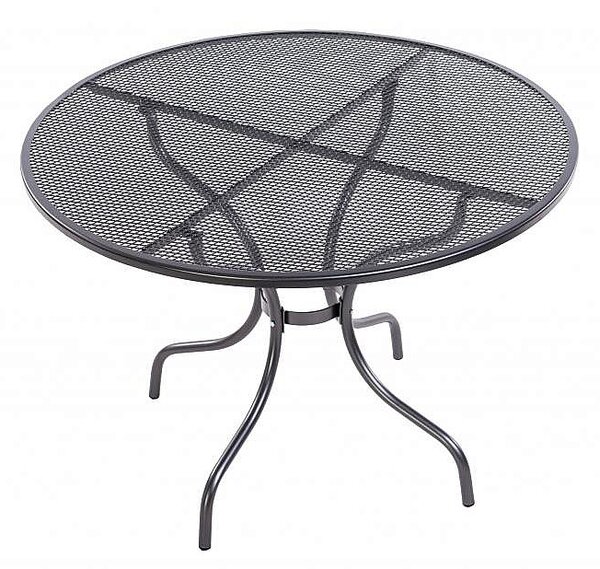 Záhradná kovová zostava PALMA III. 1+4 Stôl ⌀ 105 cm (u503)