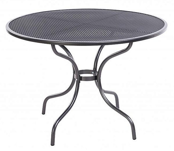 Záhradná kovová zostava PALMA III. 1+4 Stôl ⌀ 105 cm (u503)