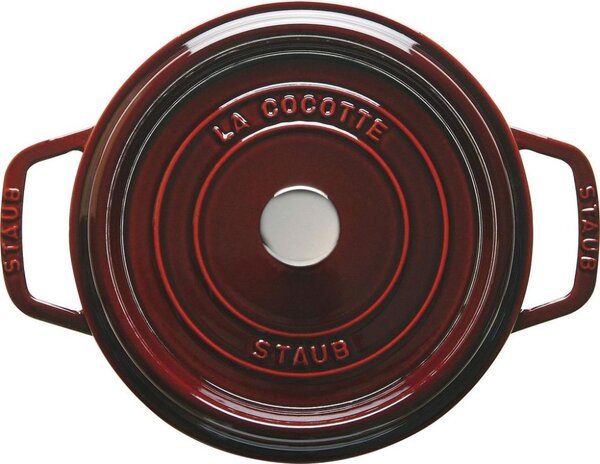 Liatinový hrniec Staub 20 cm, grenadina