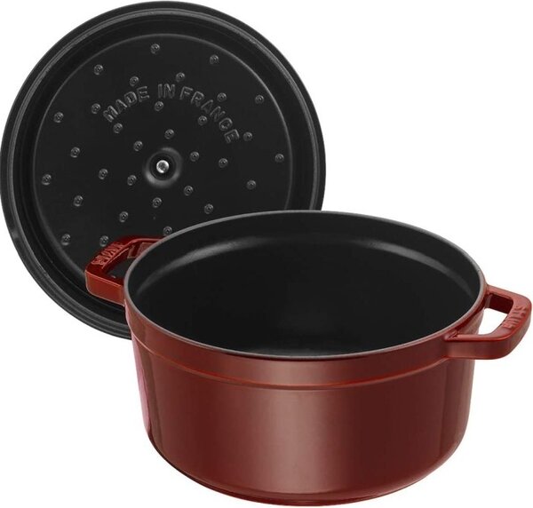 Liatinový hrniec Staub 20 cm, grenadina