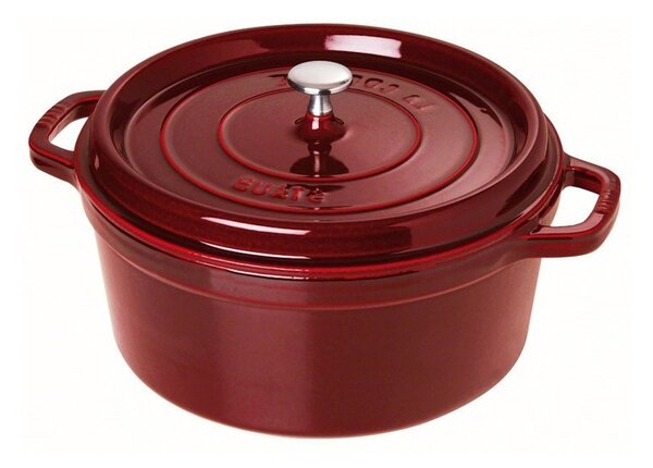 Liatinový hrniec Staub 24 cm, grenadina
