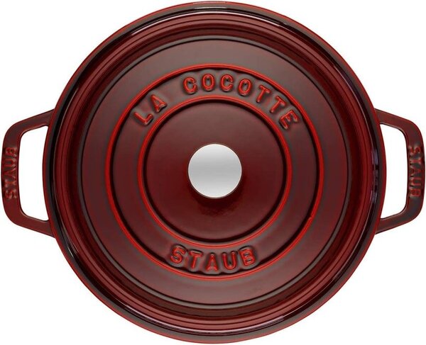 Liatinový hrniec Staub 24 cm, grenadina