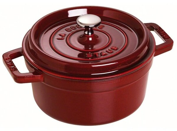 Liatinový hrniec Staub 22 cm, grenadina