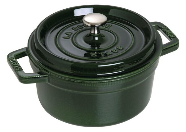 Liatinový hrniec Staub 20 cm, bazalka