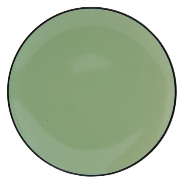 SMALT tanier zelená keramika