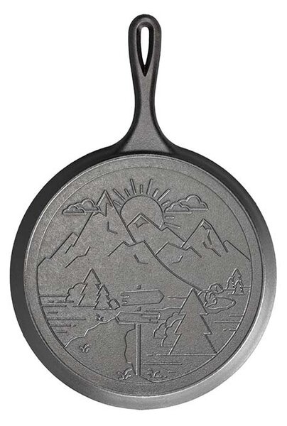 Liatinová panvica na palacinky Lodge 26 cm - Wanderlust
