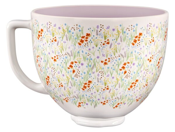 KitchenAid keramická misa Wildflower (4,83 l) pre kuchynské roboty