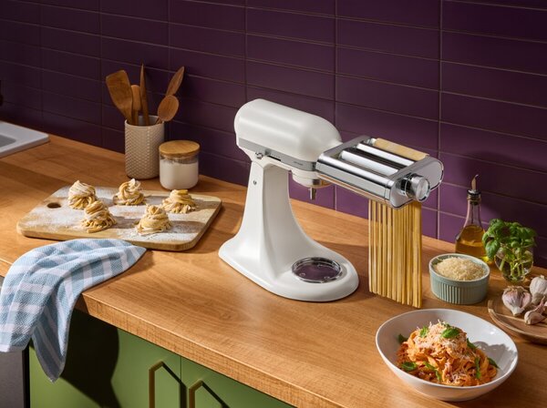 KitchenAid strojček na cestoviny pre kuchynské roboty, nerezový