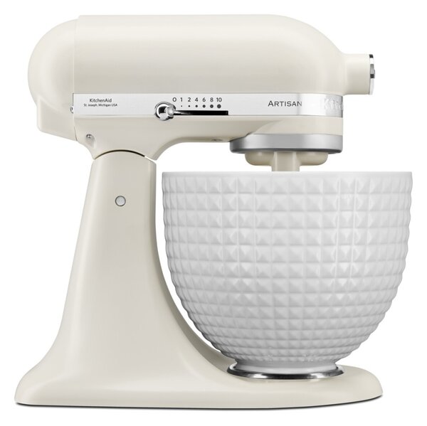 Kuchynský robot KitchenAid Artisan 5KSM156 - porcelánová biela s keramickou misou