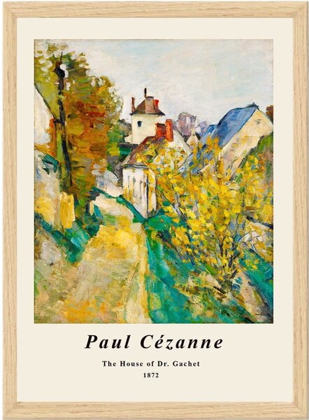 Plagát v ráme 55x75 cm Paul Cézanne – Wallity