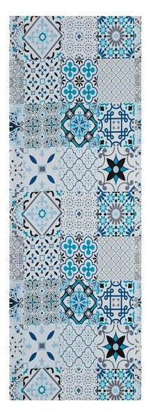 Modrý koberec behúň 48x200 cm Sally Maiori - Universal
