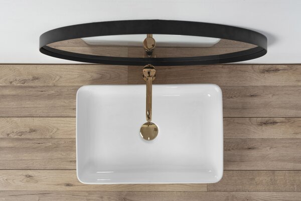 Rea Avia, umývadlo na dosku 510x345x110 mm, biela lesklá, REA-U0840