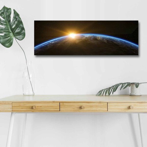 (3725) PLANET nástenná maľba na plátne LED