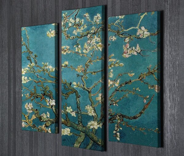 (3719) ALMOND BLOSSOMS nástenná maľba na plátne (3 ks)