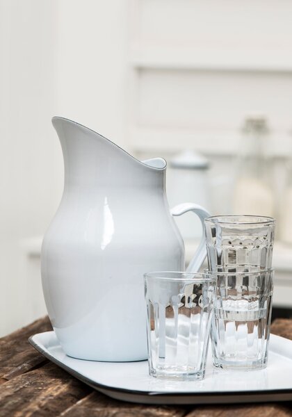 Smaltovaný džbán White 2,5 l
