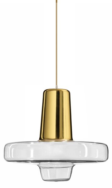 Toolight - LED závesné stropné svietidlo APP553-1CP, zlatá, OSW-08633
