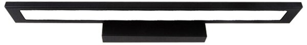 Toolight Toolight, LED nástenná lampa nad zrkadlo 40cm 7W, 560lm, APP839-1W, čierna, OSW-06664