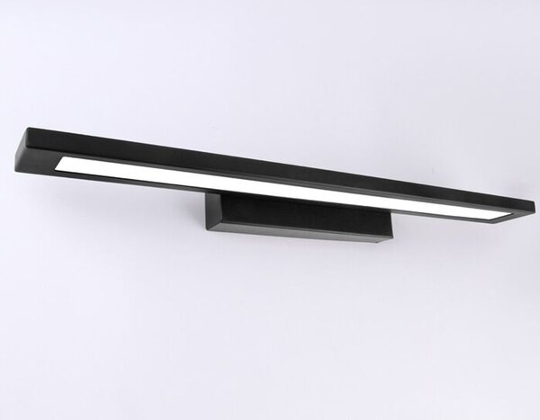 Toolight Toolight, LED nástenná lampa nad zrkadlo 40cm 7W, 560lm, APP839-1W, čierna, OSW-06664
