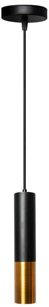 Toolight - Závesné svietidlo GU10 60W, APP469-1CP, čierna-zlatá, OSW-00604