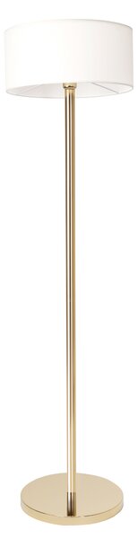 Toolight - Podlahová stojaca lampa E27 APP966-1F, zlatá-biela, OSW-04051