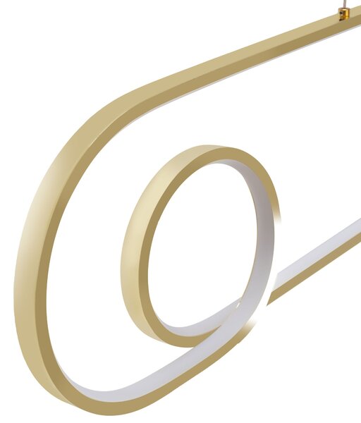 Toolight - LED závesné svietidlo APP809-CP GOLD, zlatá, OSW-09850