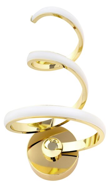 Toolight - LED nástenná lampa SPRING UP APP830-W, zlatá, OSW-09182