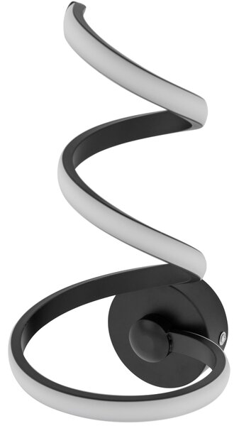 Toolight - LED nástenná lampa SPRING UP APP829-W, čierna matná, OSW-09181