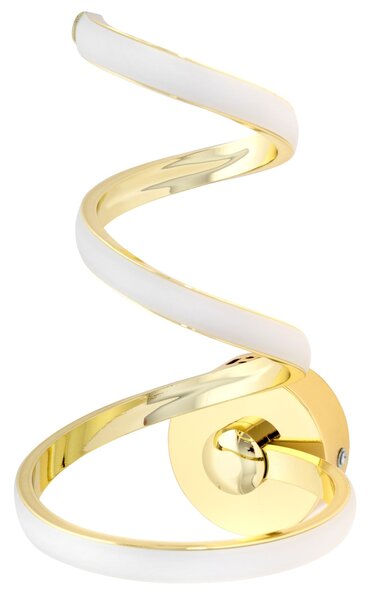 Toolight - LED nástenná lampa SPRING UP APP830-W, zlatá, OSW-09182