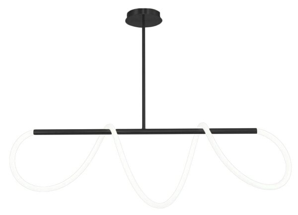Toolight Toolight, LED závesné svietidlo 97 cm, 40W, APP856-CP, čierna, OSW-04031