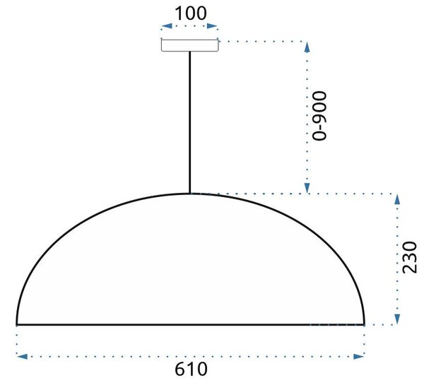 Toolight - závesné svietidlo APP988-1CP, bambus, OSW-01046