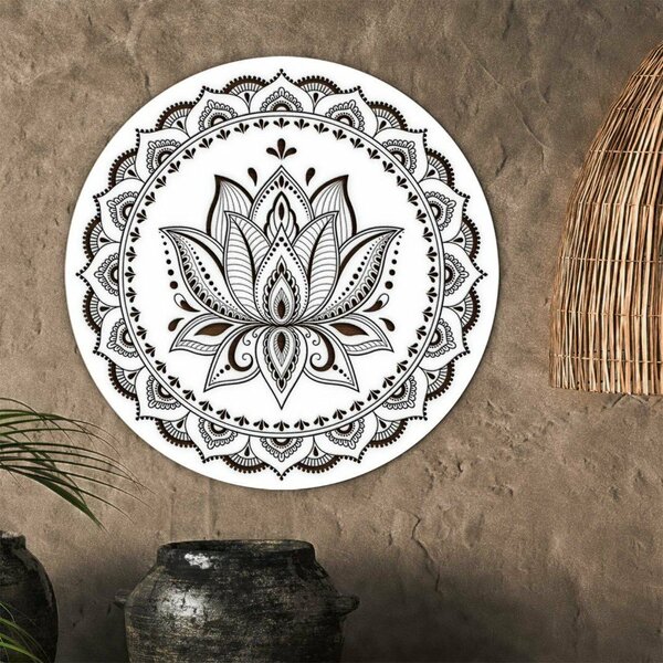 DUBLEZ | Obraz mandaly na stenu - Lotus