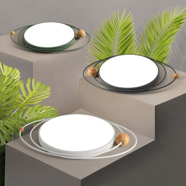 Toolight - Stropná lampa Galaxy Black E27 60W APP868-C, čierna, OSW-06887