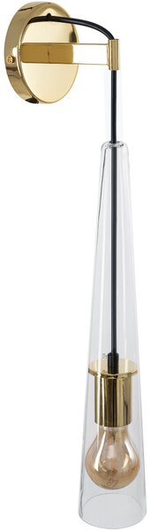 Toolight - Nástenné svietidlo E27 60W APP896-1W, zlatá, OSW-06890