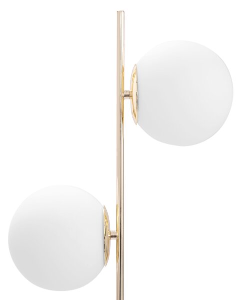 Toolight - Podlahová lampa 2xE27 APP916-2F, zlatá, OSW-03269