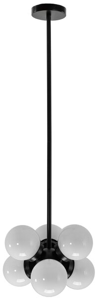 Toolight - Stropná lampa APP904-6CP, čierna, OSW-03203